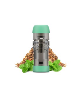 POD KIWI PRECARICATA MONOUSO MINT TOBACCO 1,8ML NICOTINA 20MG - 2PZ