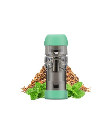 POD KIWI PRECARICATA MONOUSO MINT TOBACCO 1,8ML NICOTINA 20MG - 2PZ