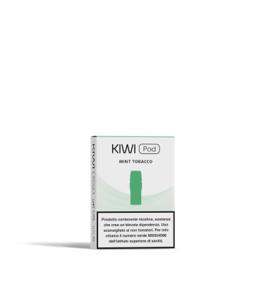 POD KIWI PRECARICATA MONOUSO MINT TOBACCO 1,8ML NICOTINA 20MG - 2PZ