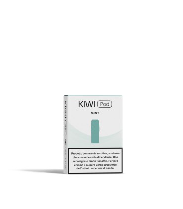 POD KIWI PRECARICATA MONOUSO MINT 1,8ML NICOTINA 20MG - 2PZ