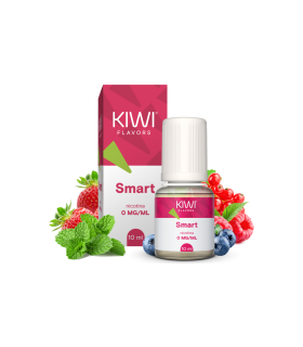 LIQUIDO KIWI FLAVORS SMART NICOTINA 4MG - 10ML