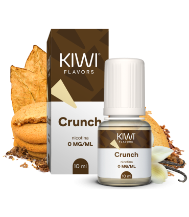 LIQUIDO KIWI FLAVORS CRUNCH NICOTINA 0MG - 10ML