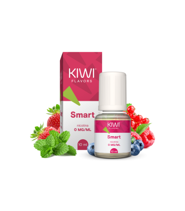 LIQUIDO KIWI FLAVORS SMART NICOTINA 0MG - 10ML
