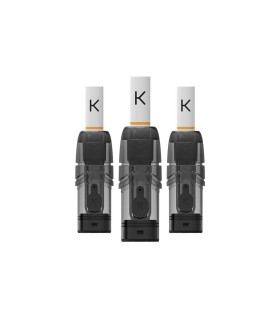 POD DI RICAMBIO PER KIWI 1 (VUOTE) SOFT BLACK - 3PZ