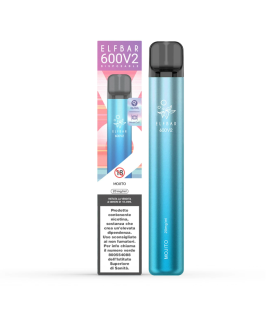ELFBAR 600V2 DISPOSABLE POD MOJITO 20MG