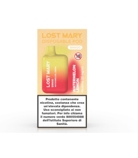 LOST MARY BM600 DISPOSABLE POD DEVICE - WATERMELON LEMON 20MG