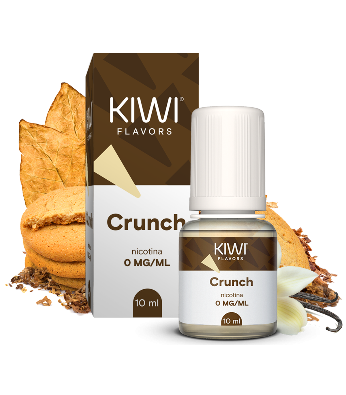 LIQUIDO KIWI FLAVORS CRUNCH NICOTINA 12MG