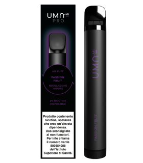 UMA.MI PRO 600 PUFF DISPOSABLE POD - PASSION FRUIT 20MG