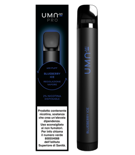 UMA.MI PRO 600 PUFF DISPOSABLE POD - BLUEBERRY ICE 20MG