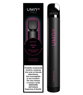 UMA.MI PRO 600 PUFF DISPOSABLE POD - GRAPE 20MG