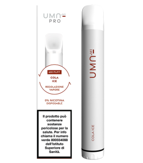 UMA.MI PRO 600 PUFF DISPOSABLE POD - COLA 0MG NO NIC.