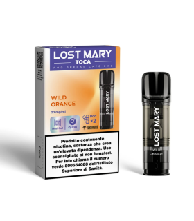 LOST MARY TOCA AIR POD - WILD ORANGE (2 PZ) 20MG