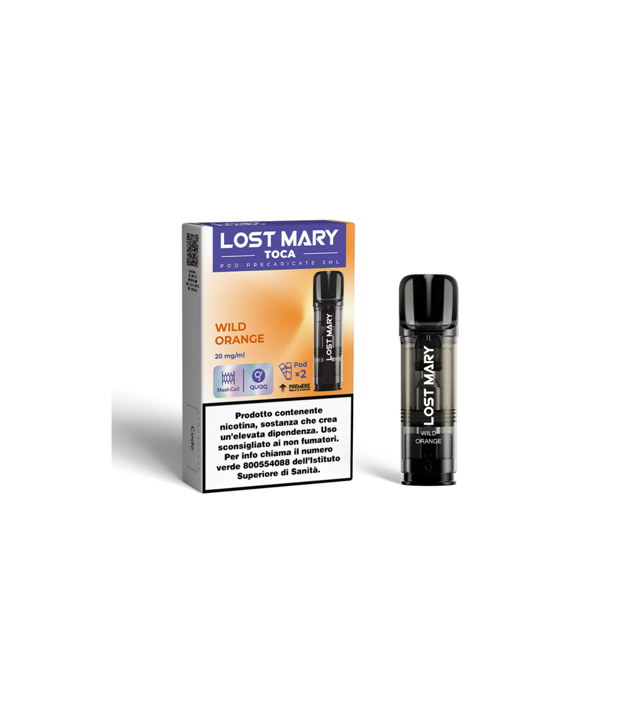 geekvape aegis solo 3 istruzioni Lost Mary Toca Air Kit with Pod Red Prefilled - 20mg/ml