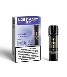 LOST MARY TOCA AIR POD - VIRGINIA TOBACCO (2 PZ) 20MG