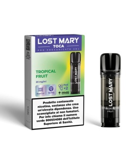 LOST MARY TOCA AIR POD - TROPICAL FRUIT (2 PZ) 20MG