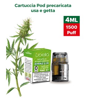 CARTUCCIA POD MONOUSO PRECARICATA AMNESIA 4ML