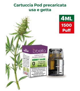 CARTUCCIA POD MONOUSO PRECARICATA BERRY HAZE 4ML