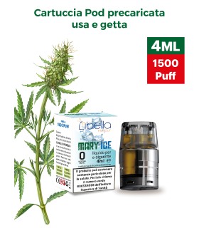 CARTUCCIA POD MONOUSO PRECARICATA MARY ICE 4ML