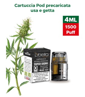 CARTUCCIA POD MONOUSO PRECARICATA SUPER SKUNK 4ML