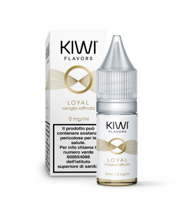 LIQUIDO KIWI FLAVORS LOYAL NICOTINA 0MG - 10ML
