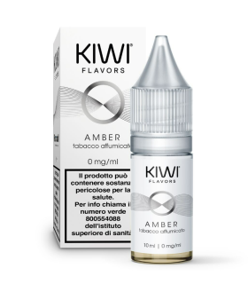 LIQUIDO KIWI FLAVORS AMBER NICOTINA 0MG - 10ML