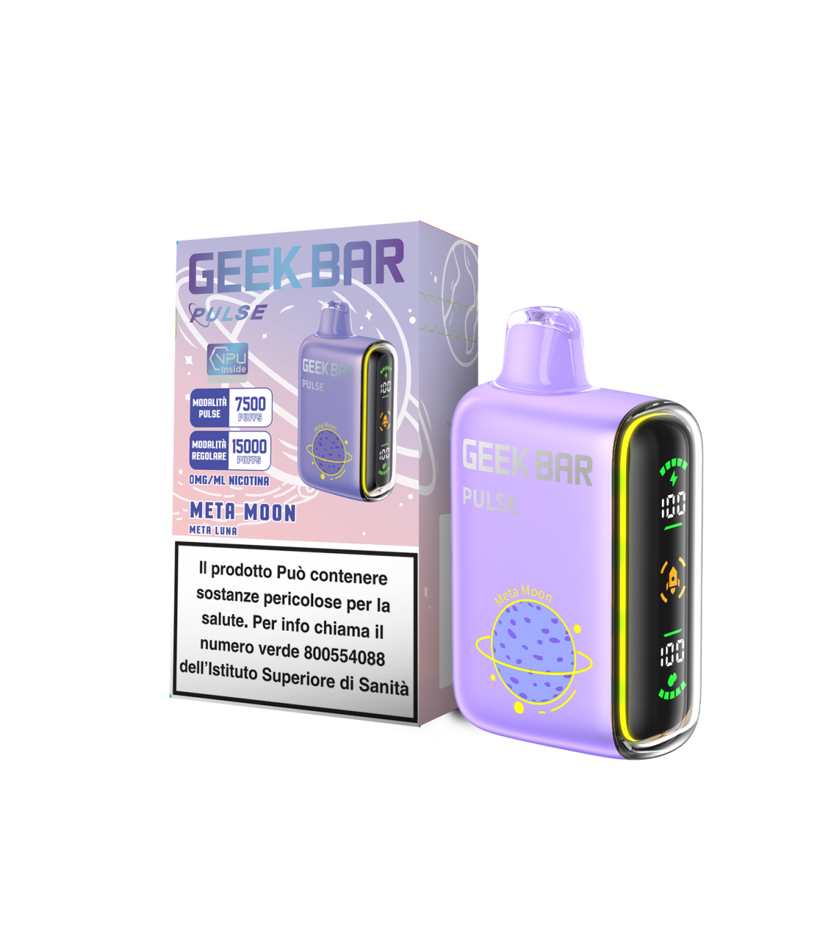 GEEK BAR PULSE 15000 META LUNA - 0MG