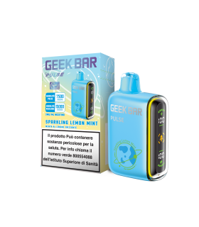 GEEK BAR PULSE 15000 MENTA AL LIMONE FRIZZANTE - 0MG