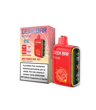GEEK BAR PULSE 15000 WATERMELON  ICE - 0MG